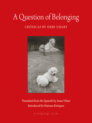 cover image of A Question of Belonging
